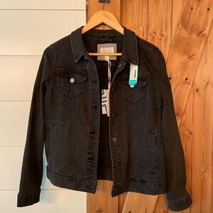 Classic Black Denim Jacket